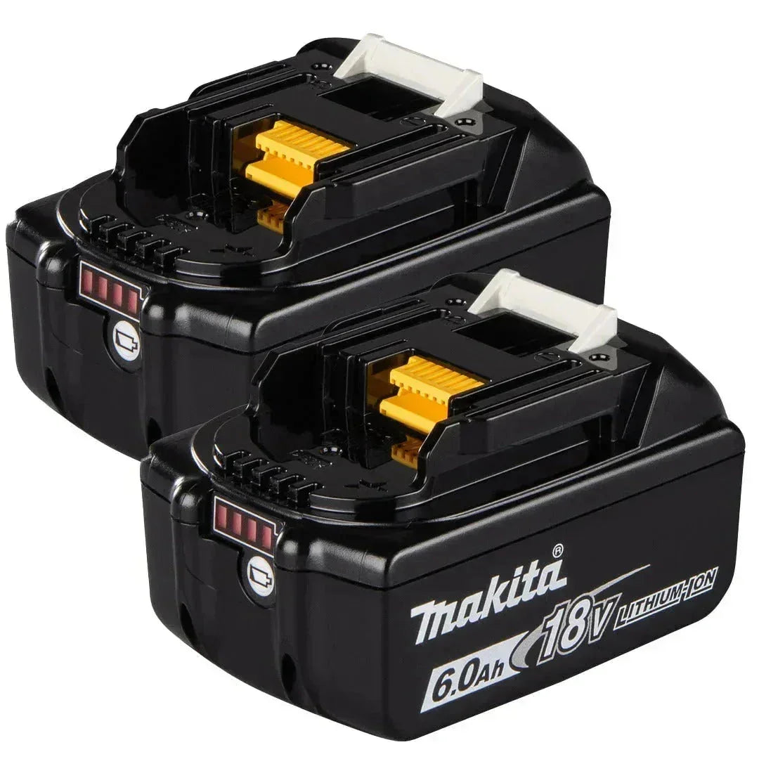 Makita 18V 6.0Ah Battery Combo Kit (2 Batteries)